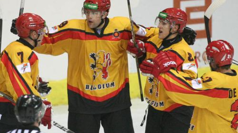 Beļģijas hokejisti
Foto: iihf.com