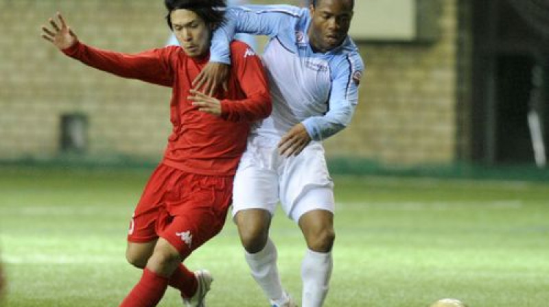 Minori Sato pret Hairo Moskeru
Foto: Romāns Kokšarovs, Sporta Avīze, f64