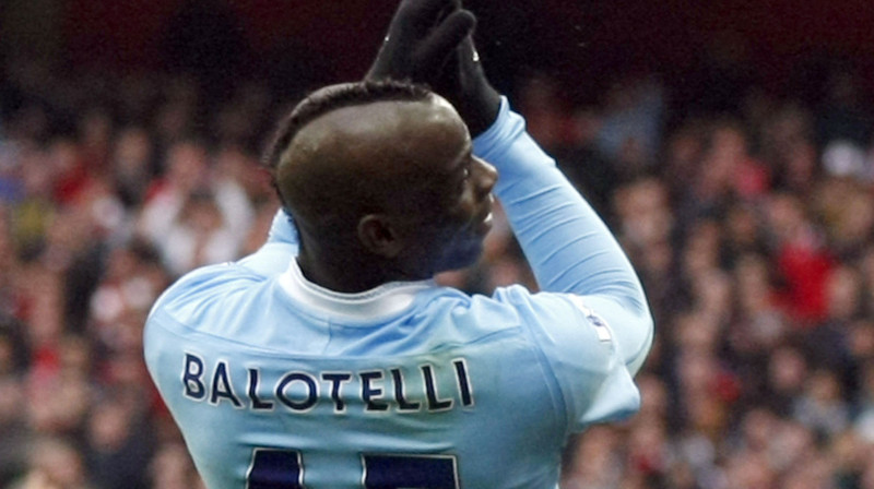 Mario Balotelli lūdz atvainošanos par savu uzvedību 
Foto: AP/Scanpix