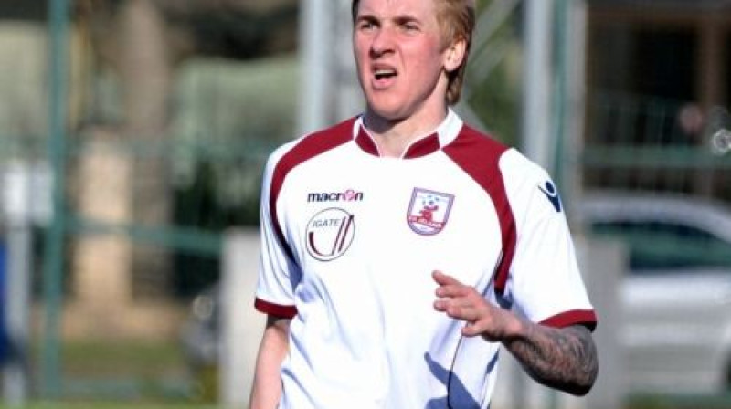 Artis Lazdiņš "Jelgavas" kreklā
Foto: Mārtiņš Jankovskis, Sportacentrs.com