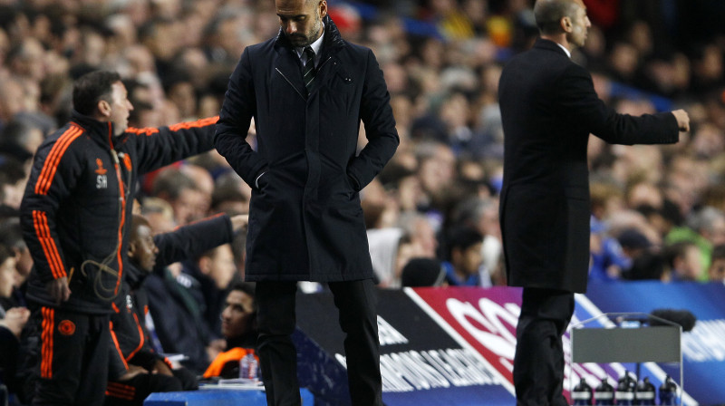 "Barcelona" galvenais treneris Peps Gvardiola 
Foto: AP/Scanpix