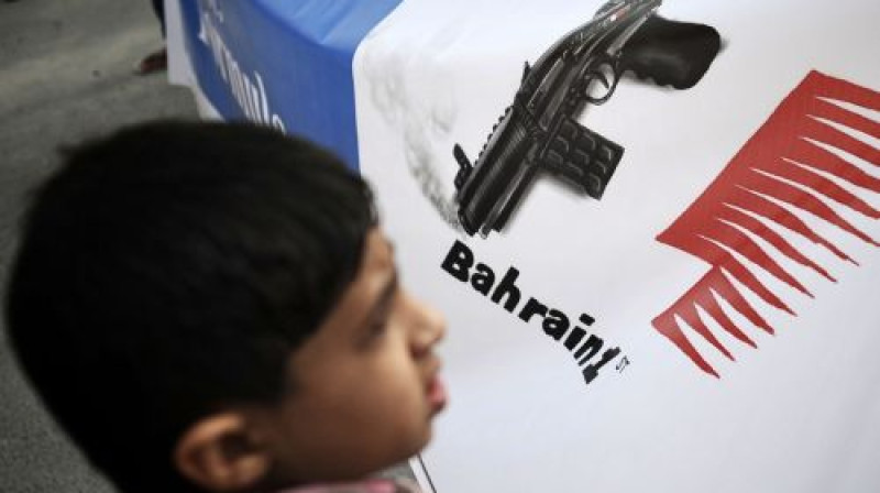 Tāds F1 karogs ir Bahreinā
Foto: AFP/Scanpix
