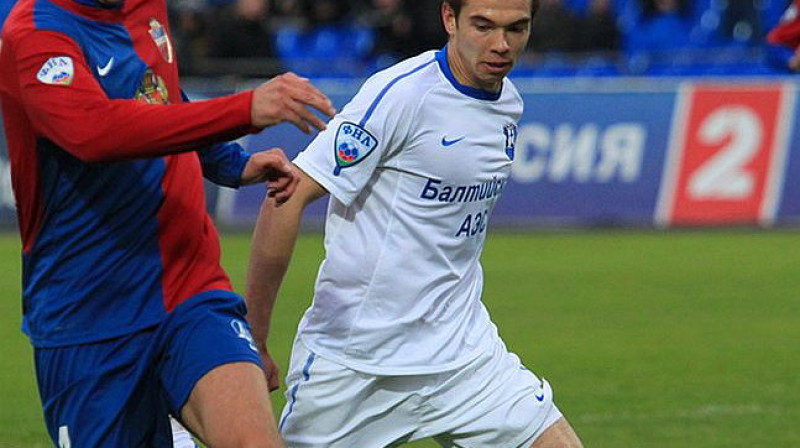 Artūrs Zjuzins
Foto: fc-baltika.ru