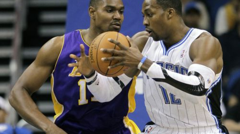 Endrjū Bainams un Dvaits Hovards
Foto: AFP/Scanpix