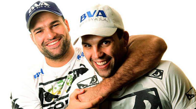 Murilo Rua (no labās) ar brāli Mauricio Rua
Foto: ESPN.com