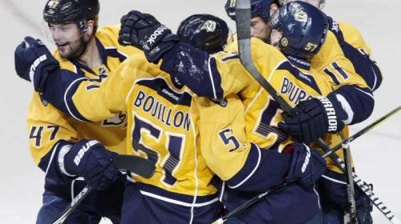 "Predators" - 2. kārtā!
Foto: AP/Scanpix