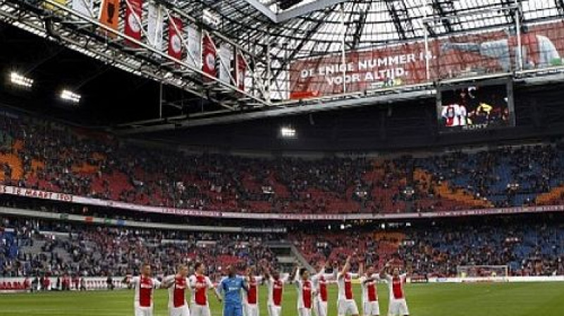 "Ajax" jau var svinēt titulu?
Foto: fcupdate.nl
