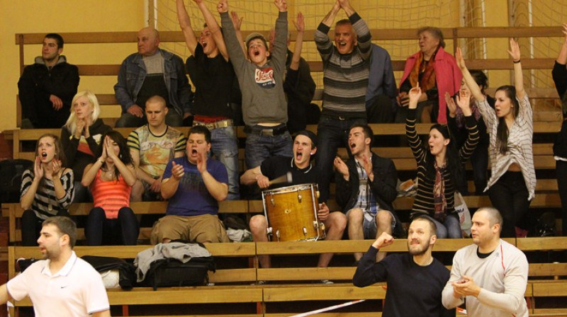 BK "ViA" fani
Foto: Artūrs Kaurovs