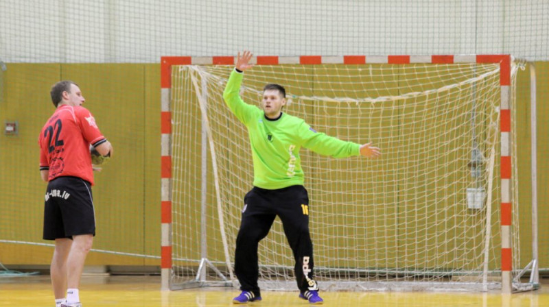 "SK Latgols" vārtos šodien lieliski spēlēja Gatis Kozlovs
Foto: SK Latgols