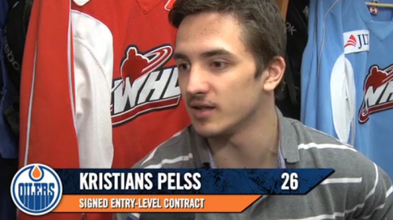 Kristiāns Pelšs
Foto: oilers.nhl.com