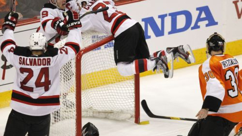 Devids Klārksons nupat ticis pāri Iļjam Brizgalovam
Foto: Reuters/Scanpix