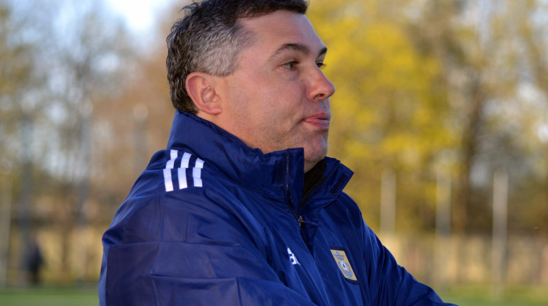 FK "Ventspils" galvenais treneris Sergejs Podpalijs 
Foto: M.Jankovskis, Sportacentrs.com