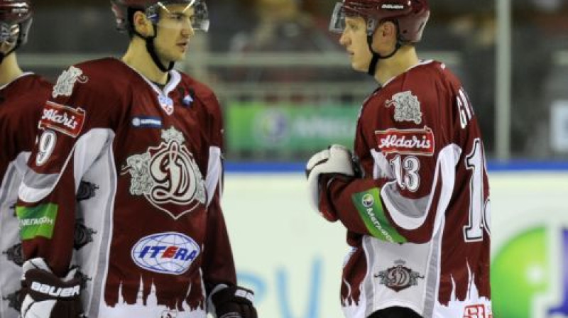 Krišjānis Rēdlihs un Guntis Galviņš - abi paliek Rīgā
Foto: Romāns Kokšarovs, Sporta Avīze, F64