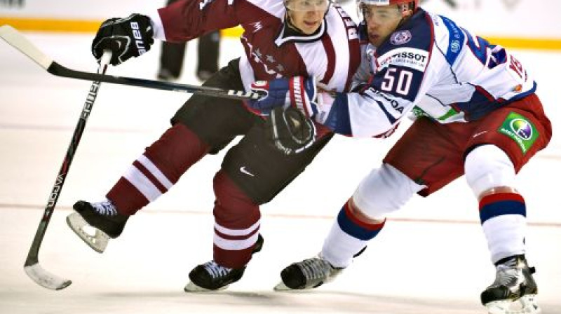 Miķelis Rēdlihs Latvijas izlases sastāvā
Foto: AFP/Scanpix