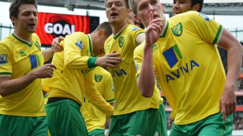 "Norwich" futbolisti
Foto: AFP/Scanpix