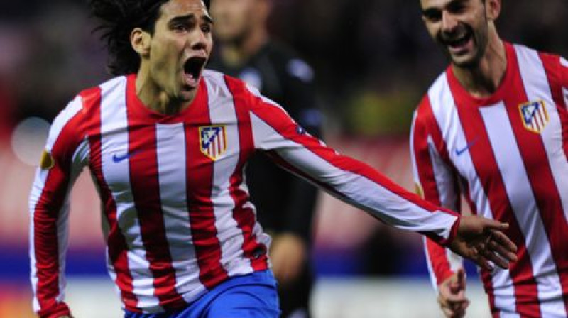 Vai Eiropas līgas rekordists Radamels Falkao līksmos otro gadu pēc kārtas?
Foto: AFP/Scanpix