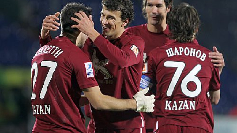 Kazaņas "Rubin" spēlētāji
Foto: ITAR-TASS