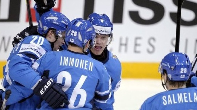 Somijas hokejisti 
Foto: Lehtikuva