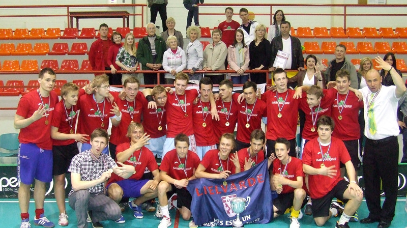 Lielvārdes junioru komanda
Foto: Ainars Puķītis