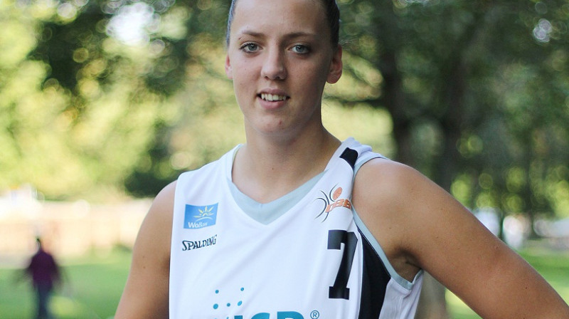 Vācijas čempione Ieva Kūlīte
Foto: BC Wildcats Wolfenbuettel