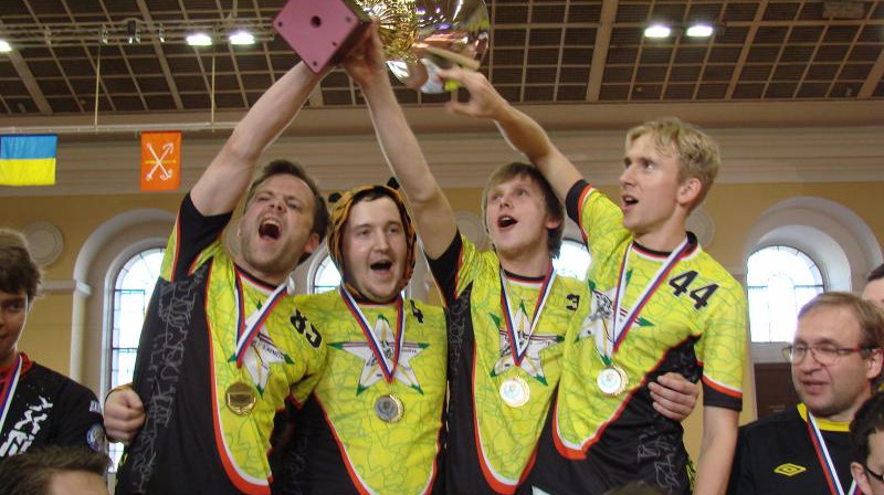 2012. gada pasaules čempioni – BJC "Laimīte" 
Foto: Latvijas galda hokeja federācija