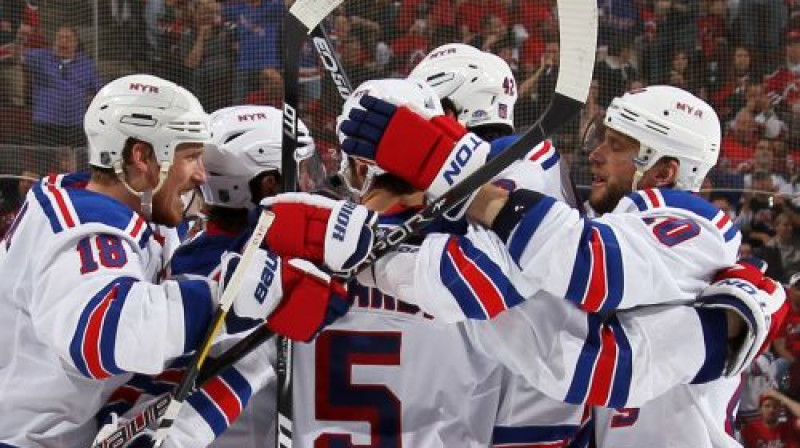 "Rangers" hokejisti
Foto: AFP/Scanpix