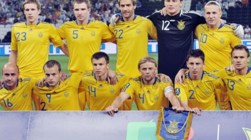 Ukrainas izlase
Foto AFP/Scanpix