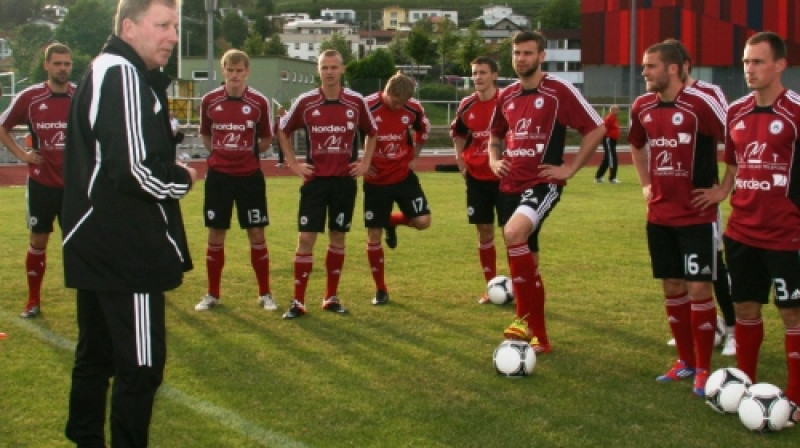 Latvijas futbola izlasei ir papildus stimuls censties labot situāciju 2010. gada Pasaules kausa kvalifikācijas turnīrā... 
Foto: lff.lv