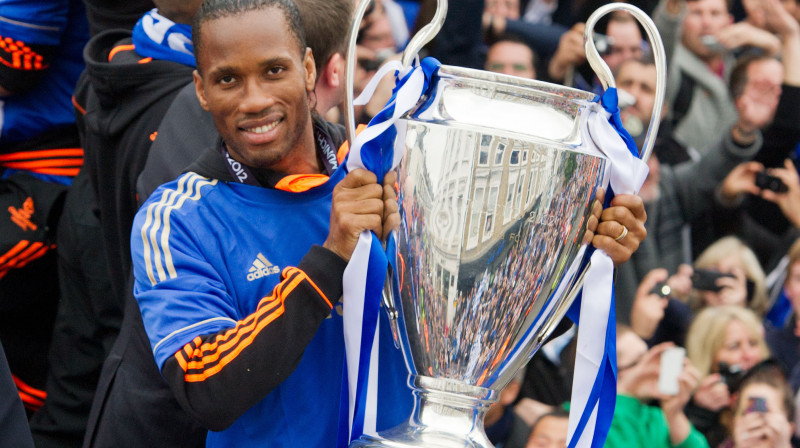 Bez Didjē Drogbā "Chelsea" nav aršanas?
Foto: AFP/Scanpix