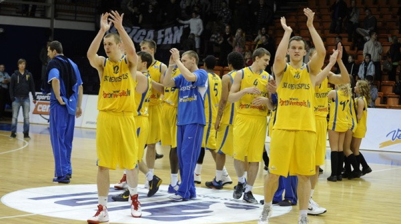 BK Ventspils: būs 16.sezona Eiropas klubu turnīros.
Foto: Romāns Kokšarovs, Sporta Avīze/f64
