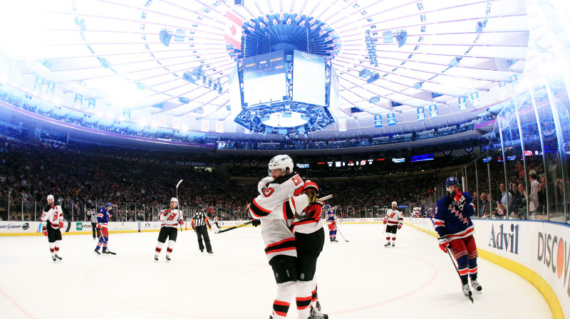 Raiens Kārters kļuva par galveno varoni piektajā mačā Ņujorkā 
Foto: AFP/Scanpix