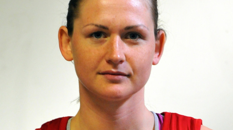 Aija Brumermane:produktīva spēle pret Turcijas komandu.
Foto: www.basket.lv