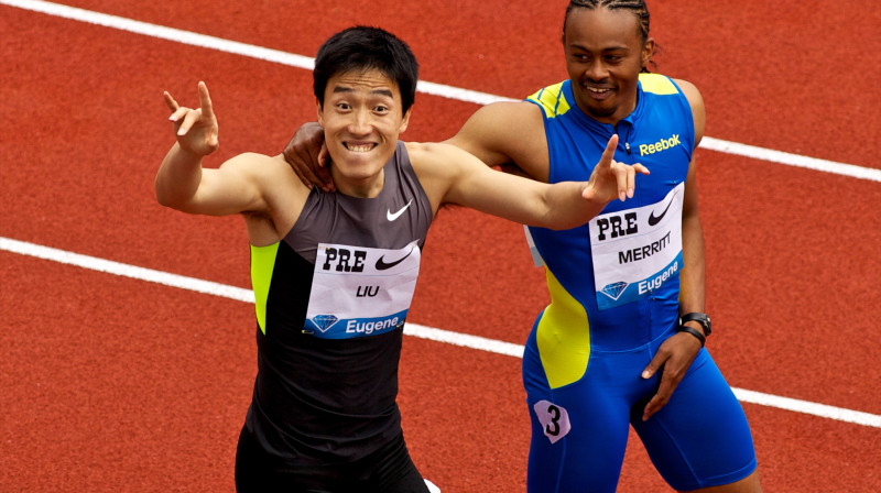 Ļu Sjans un Arīss Merits
Foto: AFP/Scanpix