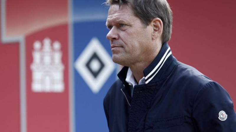 HSV sporta direktoram Frankam Arnesenam jūnijā jāraujas vaiga sviedros, lai sagatavotu kaujas spējīgu sastāvu
Foto: AP/Scanpix