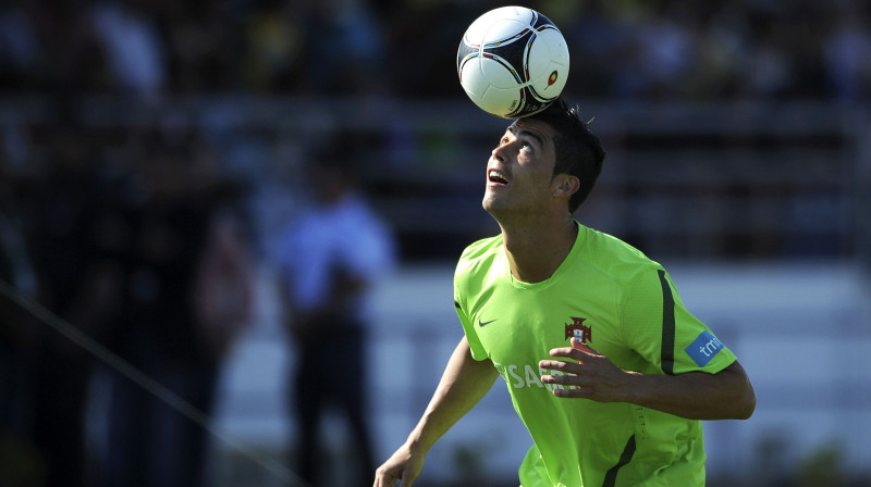 Portugāles izlases kapteinis un līderis Krištianu Ronaldu
Foto: AFP/Scanpix