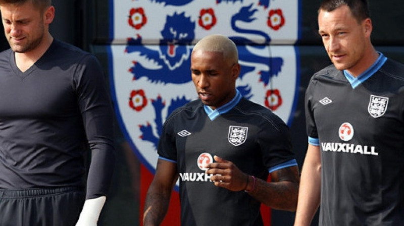 Roberts Grīns, Džermeins Defo un Džons Terijs
Foto: PA Wire/Scanpix