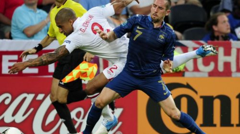 Glens Džonsons un Franks Riberī
Foto: AFP/Scanpix