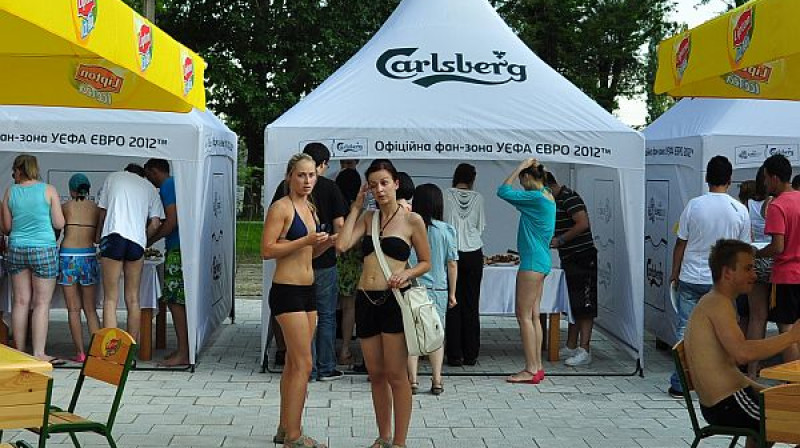 Ikdienišķs fanu zonas kadrs