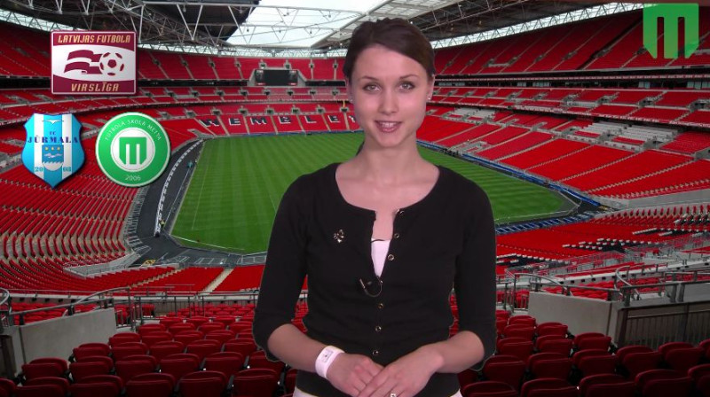 Mettas ziņu vadītāja - Elīna.