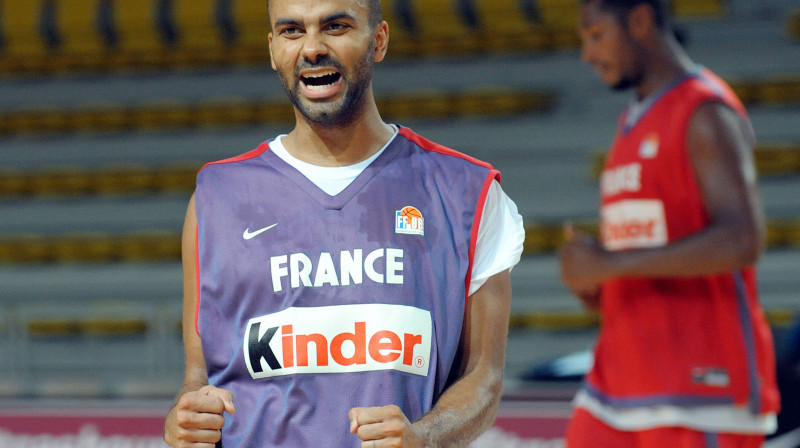 Tonijs Pārkers ar nepacietību gaida Olimpiskās spēles
Foto: AFP