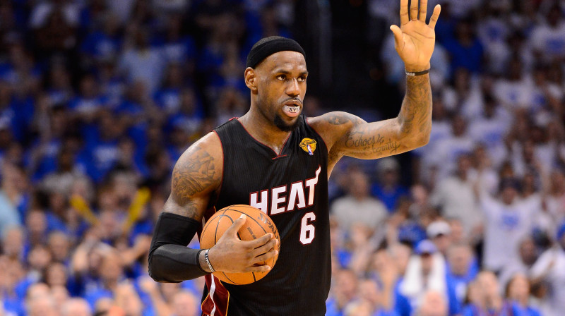 Lebrons Džeimss 
Foto: AFP