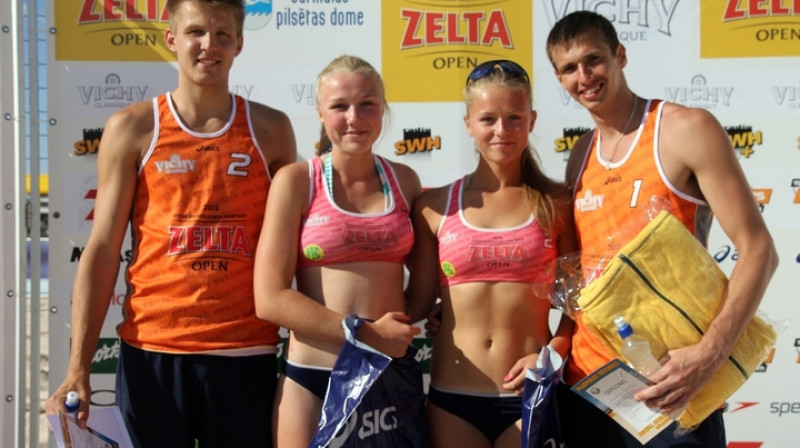 Turnīru uzvarētāji
Foto: Renārs Buivids, Beachvolley.lv