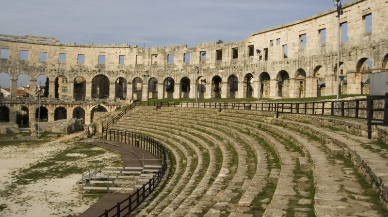 Pula arēna 
Foto: TopFoto/Scanpix