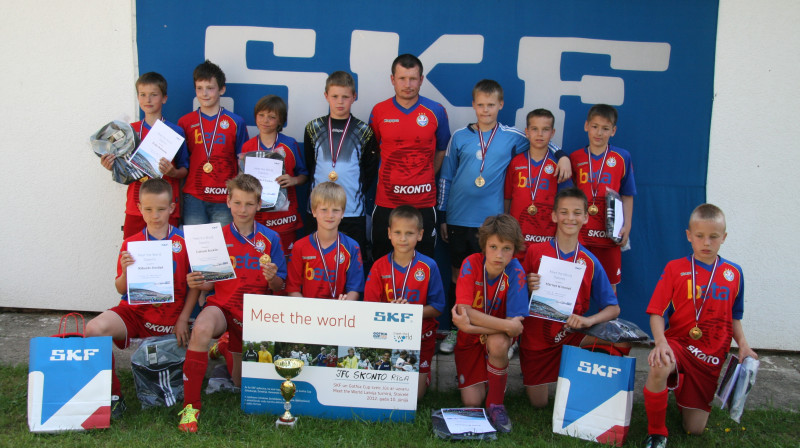JFC "Skonto" U-11 futbolisti
Foto: JFC "Skonto" preses dienests