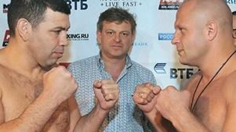 Pedro Rizo (pa kreisi) un Fjodors Jemeļjaņenko
Foto: valetudo.ru