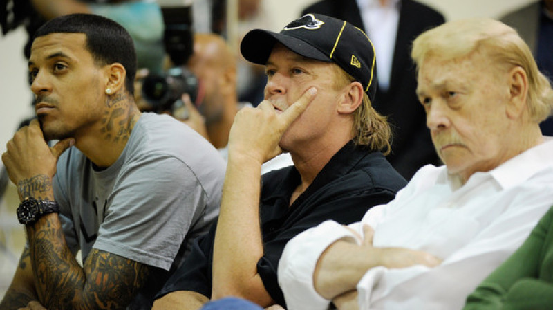 Mets Bārnss, Džims Bass un Džerijs Bass
Foto: Kevork Djansezian/Getty Images North America