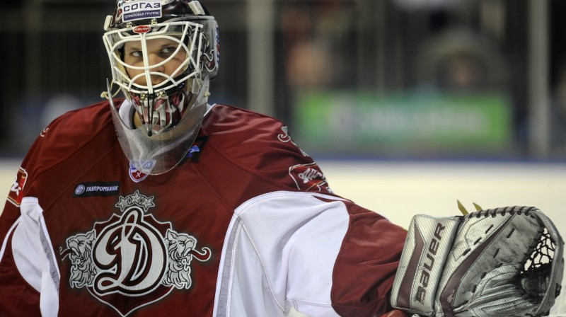 Kriss Holts tagad vārtus sargās Jekaterinburgā
Foto: Romāns Kokšarovs, Sporta Avīze/F64