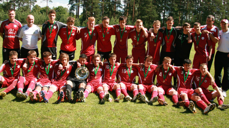 Latvijas U-17 izlase
Foto: LFF