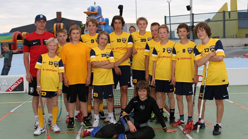 "FS Masters" U-13 vecuma grupas komanda
Foto: Ritvars Raits