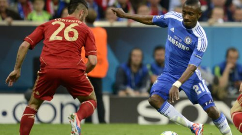 Salomons Kalū (ar bumbu) Čempionu līgas finālā
Foto: AFP/Scanpix